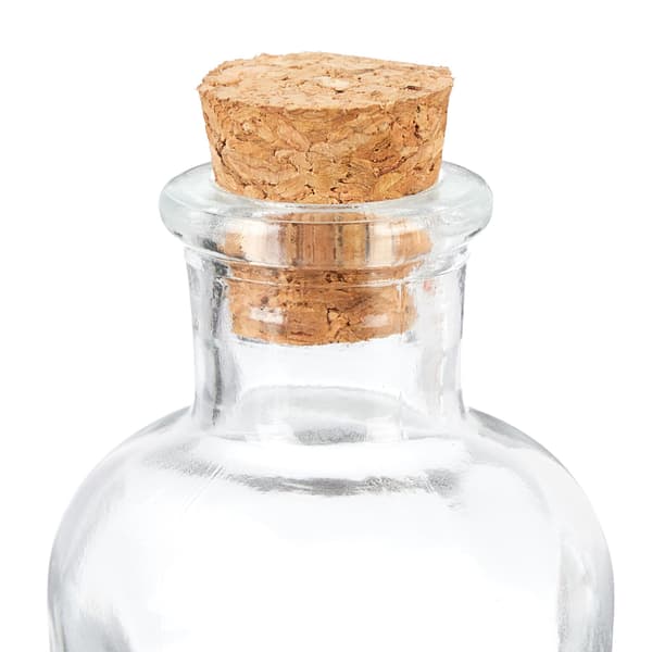 Dekorativt glas med kork