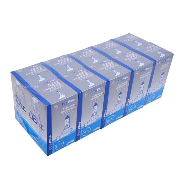 Auton polttimo 12V 55W PGJ19-2 H11 laatikossa