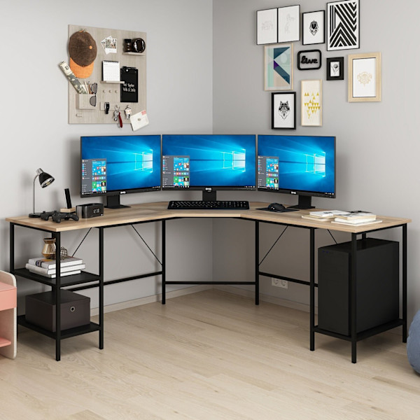 Study Desk Power L - 8538 - Dore