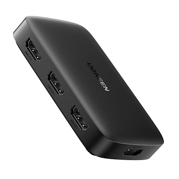 Switch splitter switch HDMI - 3x HDMI 4K 30Hz svart