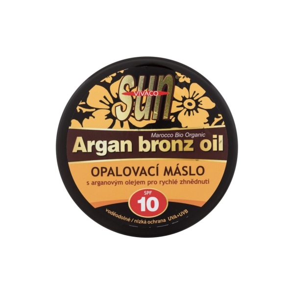 Vivaco - Sun Argan Bronz Oil Suntan Butter SPF10 - Unisex, 200 m