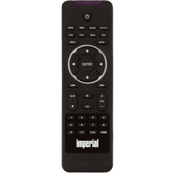DABMAN i200 Multifunktionel stereoradio DAB+ / FM / Internet Sort