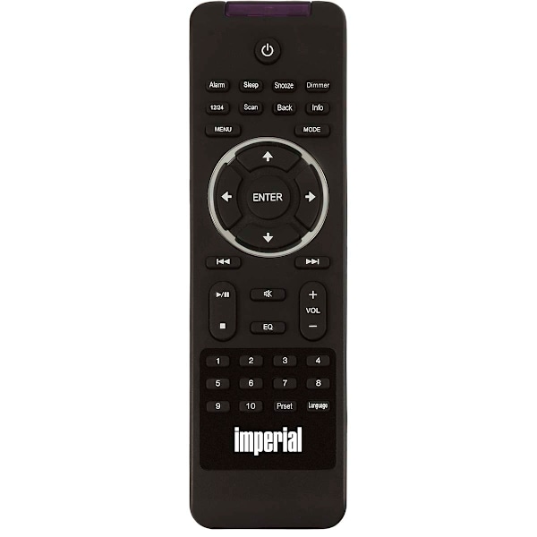 DABMAN i200 Multifunktionell stereoradio DAB+ / FM / Internet Svart