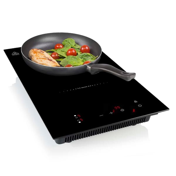 Vertikal dobbelt induktionskogeplade 3000W