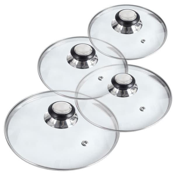 Udskiftningsknopper til låg, rustfrit stål og plast, 14-30 cm