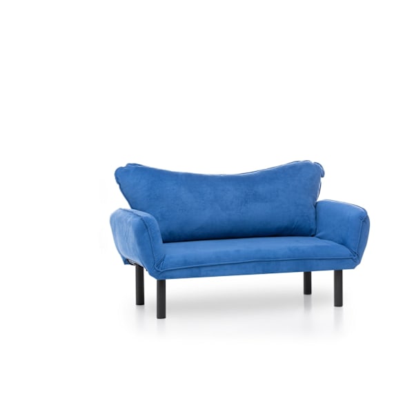 2-sæders sovesofa Chatto - blå