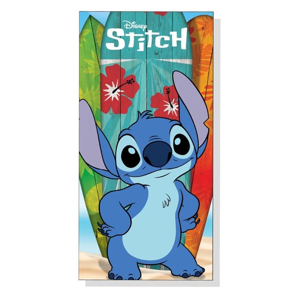 Disney Stitch -mikrokuituinen rantapyyhe