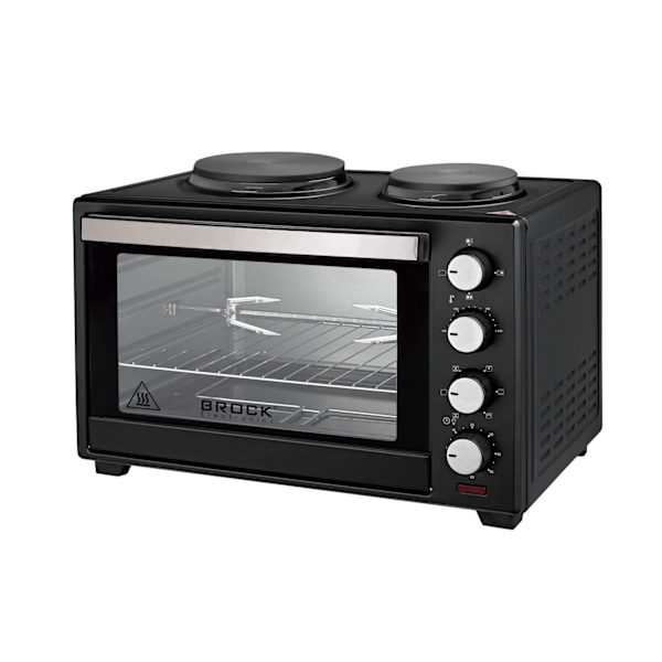 Uuni keittolevyillä TO 6022 BK 60 L, 2000W