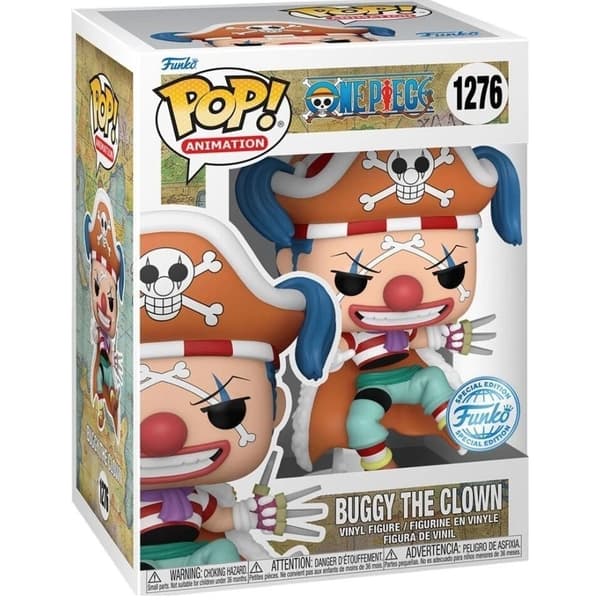 POP-figur One Piece Buggy the Clown Eksklusiv