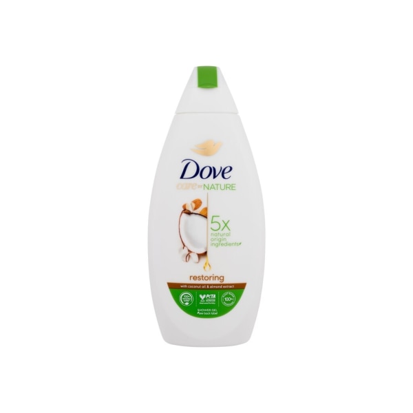 Dove - Care By Nature Restoring Shower Gel - For Women, 400 ml