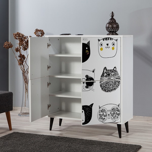 Monikäyttöinen kaappi Multilüx Cats