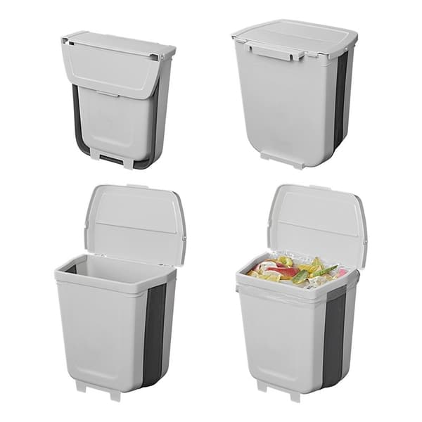 Affaldsspand 8L foldbar til campingvogn/autocamper