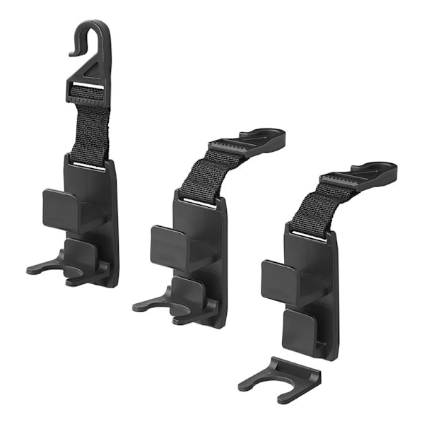 Nackstödskrok heavy duty - set med 2 st