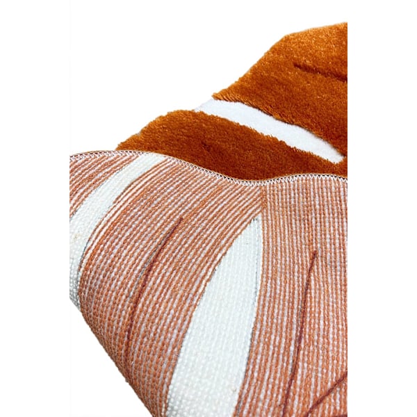 Akryl Bademåtte Frunze - Orange