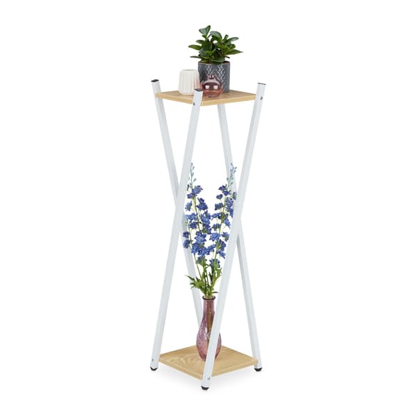 Blompiedestal med 2 plan