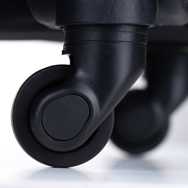 Medium blød kuffert M Solier STL1651 sort-brun