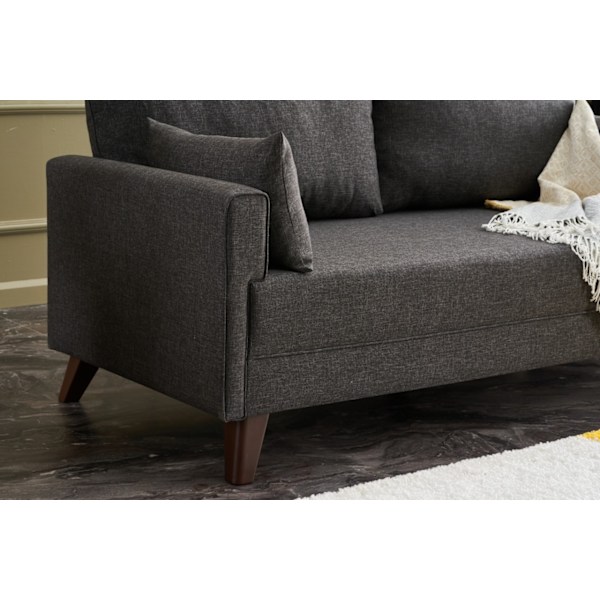 2-Sæder Sofa Bella Sofa Til 2 Pr - Antracit