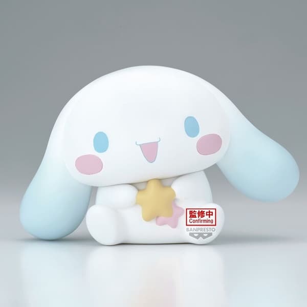 Cinnamoroll figur 15 cm - Sanrio Characters Softmates samleobjekt