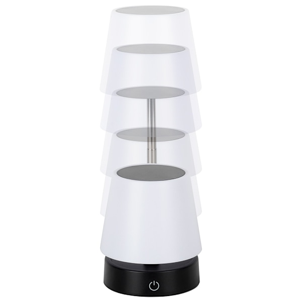 LED bordlampe hvid trådløs 11-29,5 cm