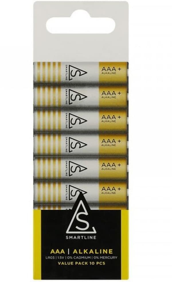AAA Smartline LR3 Alkaline 10 kpl