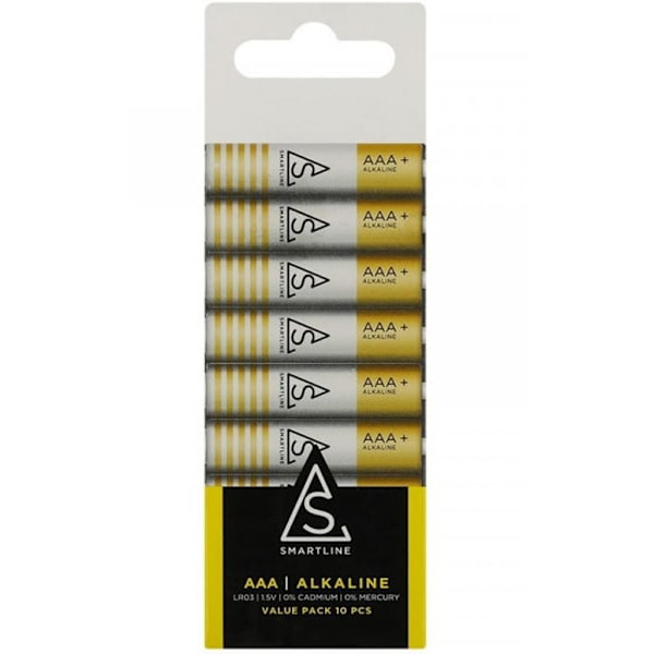 AAA Smartline LR3 Alkaline 10-pack