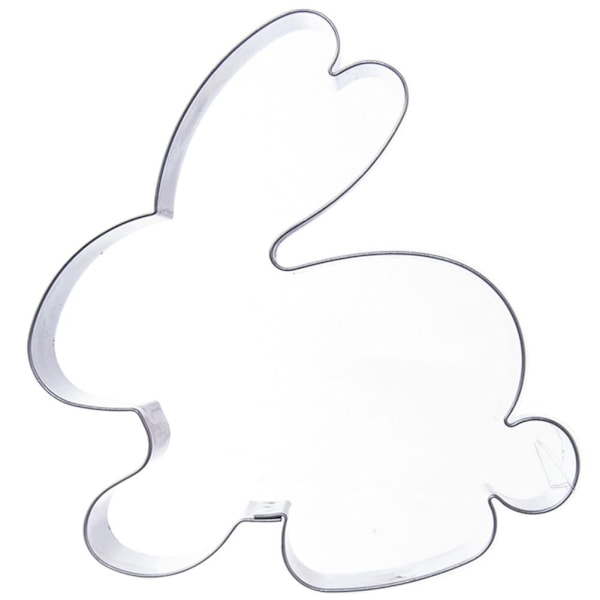 Easter Bunny Cookie Mål i rustfrit stål