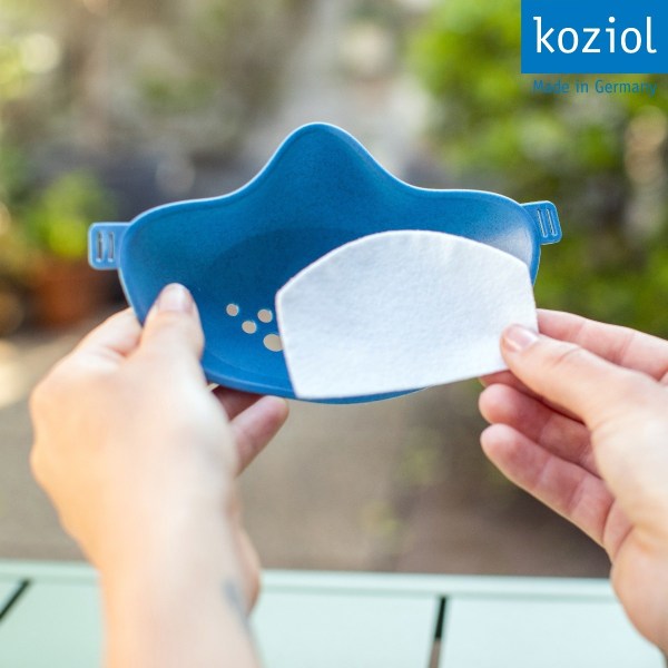 Koziol Community Mask - Cosmos Black inkl. 31 filter