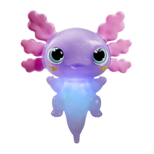 Lysende Axolotl-legetøj med taktile perler