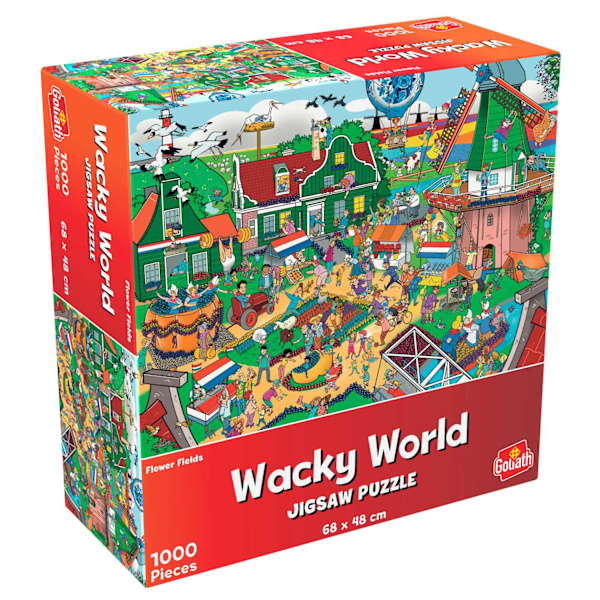 Wacky World Dutch Flower Fields 1000 Bitar