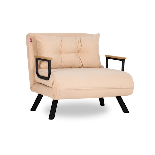 1-sædet sovesofa Sando Single - Creme