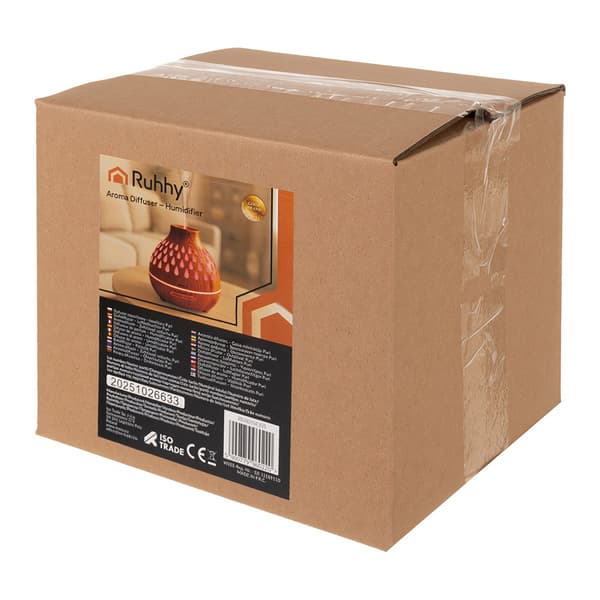Aromdiffusor Luftfuktare 400ml med LED-ljus