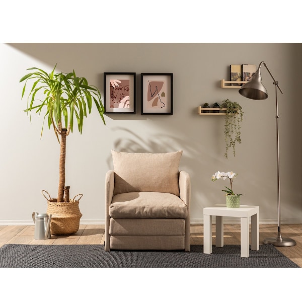 1-sædet sovesofa Saga Single - Beige