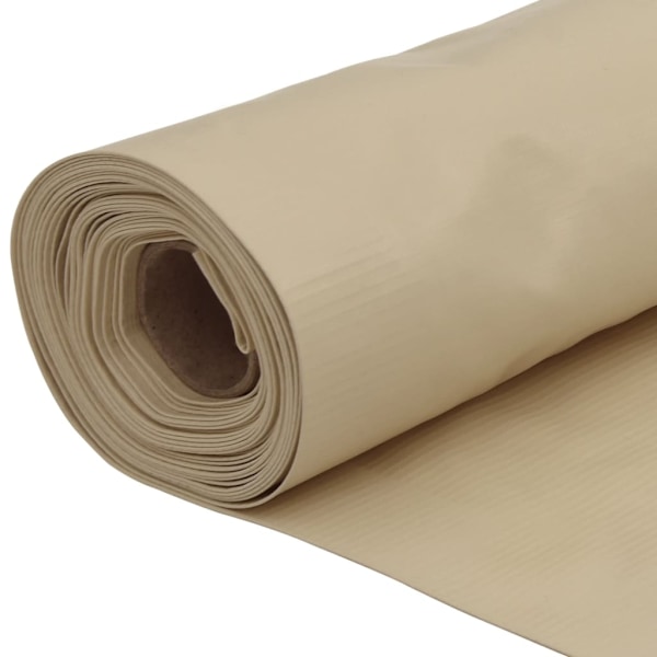 Paravento per balcone beige 120x500 cm in tessuto oxford