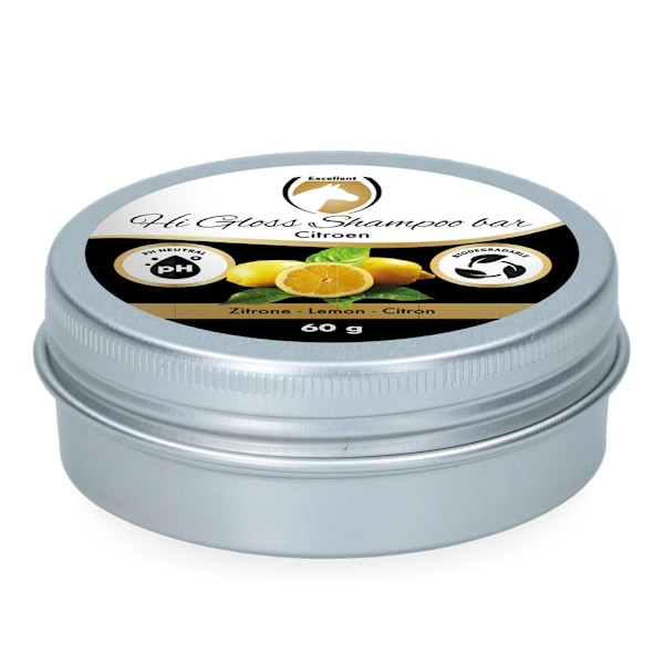 Utmärkt Horse Hi Gloss Shampoo Bar Lemon 60 g