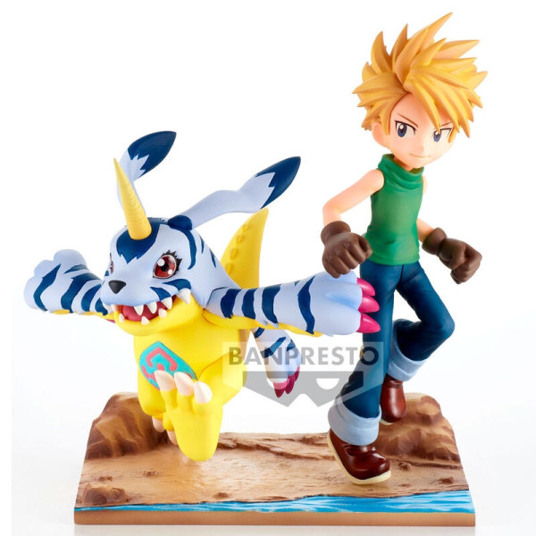 Digimon Adventure - Adventure Archives Yamato & Gabumon figur 15cm