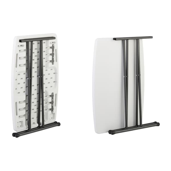 Hopfällbart trädgårdsbord, höjdjusterbart