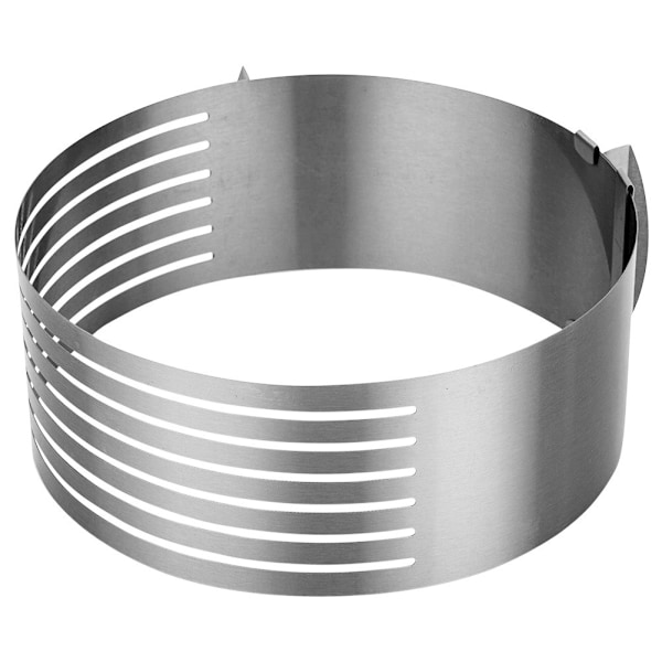 ACER 7-lagers stål justerbar sockerkaka skärbåge 16-20 cm