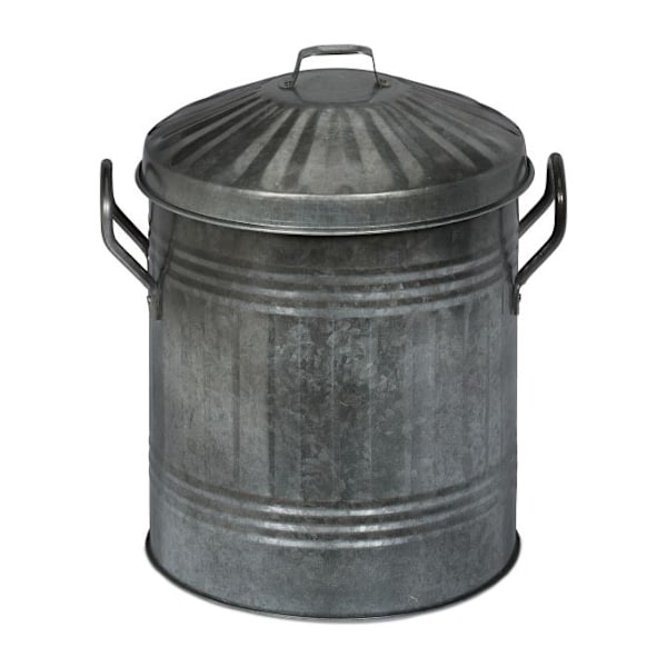 Tuhkakuppi kannella 10 l