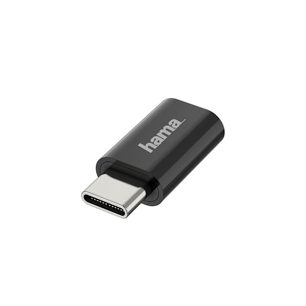 HAMA USB-C-sovitin Micro-USB USB 2.0:lle, 480 Mbps