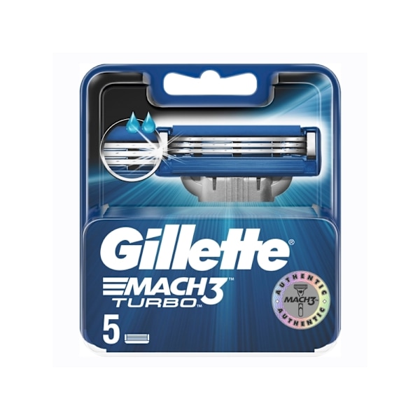 Gillette Barberblade Mach3 Turbo 5 kpl