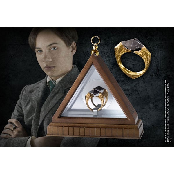 Harry Potter Replica 1/1 Lord Voldemorts Horcrux Ring (guldpläterad)