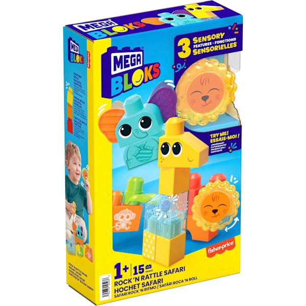 Mega Bloks Fisher-Price Rock'N Rattle Safari