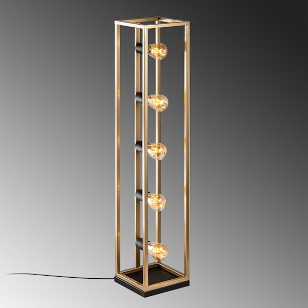 Gulvlampe Kafes 13745 - Guld