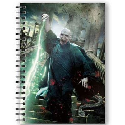 Voldemort A5 3D notesbog til Harry Potter-fans