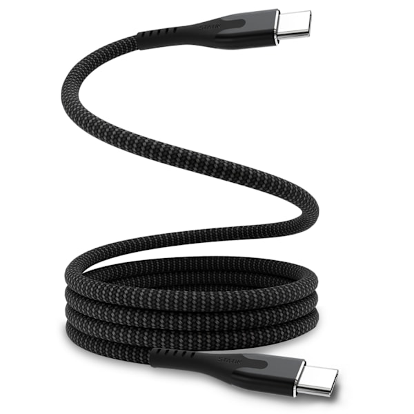 STATIK MagStack Magnetic Cable Pro USB-C till USB-C 2m Svart