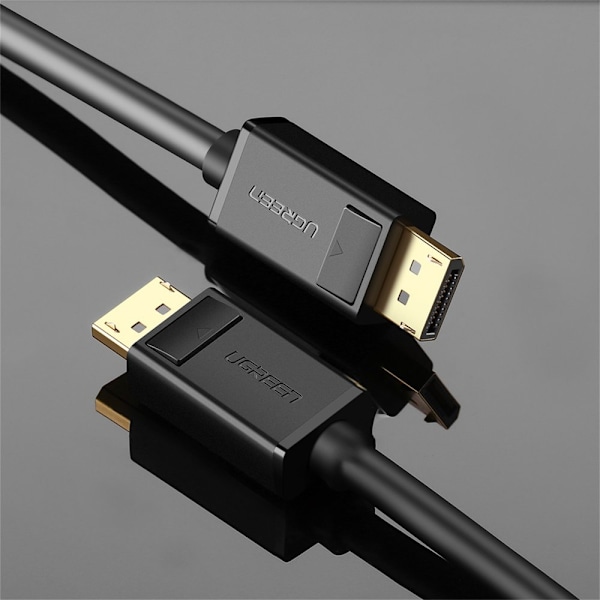 DisplayPort HDR 3D 4K -kaapeli 1 m musta