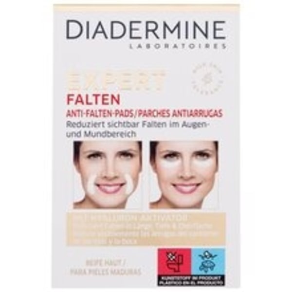 Diadermine - Expert Anti-Wrinkle-Pads - Náplasti proti vráskám kolem očí a úst 12.0ks