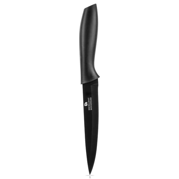 Køkkenkniv stål sort 23 cm