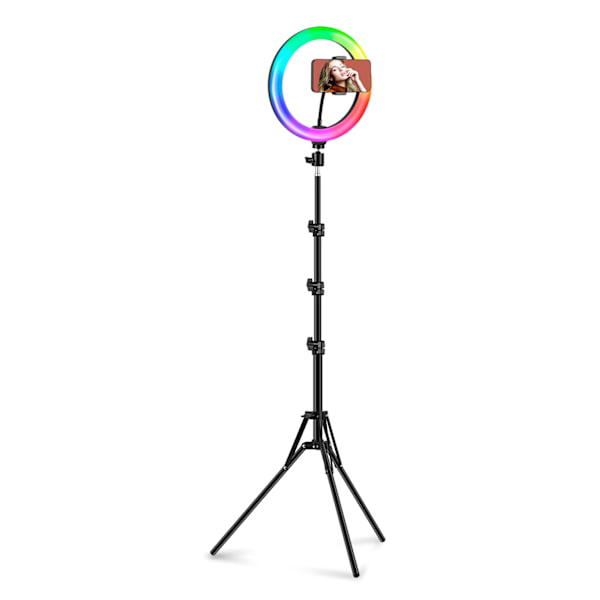 Selfie Ring Led Light 26 Cm With Adjustable Tripod