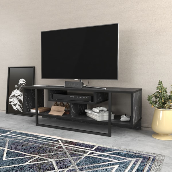 TV Stand Asal 120 - Sort